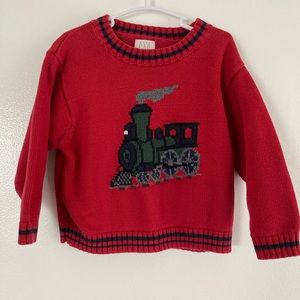 Vintage baby gap train sweater